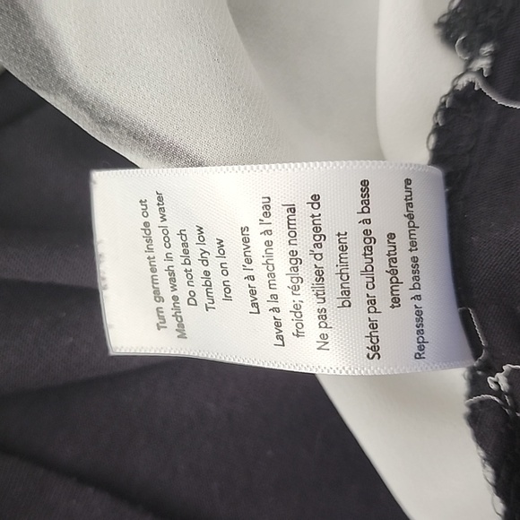 (M) J by Jess Floral Design Sheer Front Art Deco Contrast Eclectic Unique Loose - Picture 7 of 8